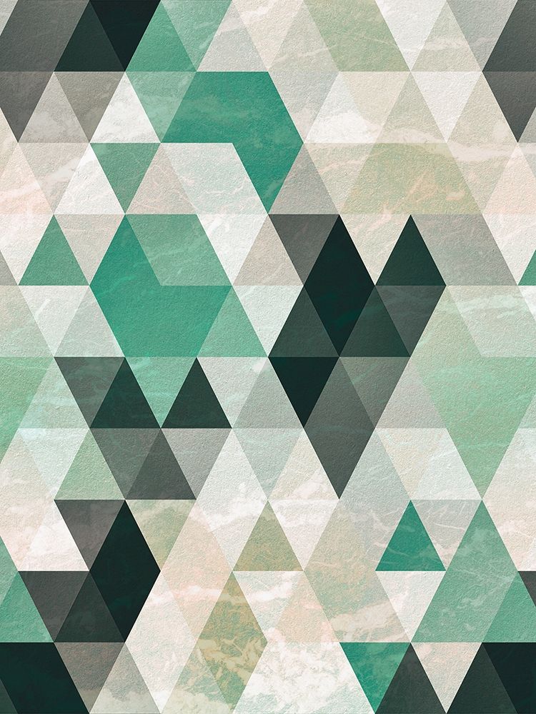 Triangle Pattern art print by Tai Prints for $57.95 CAD
