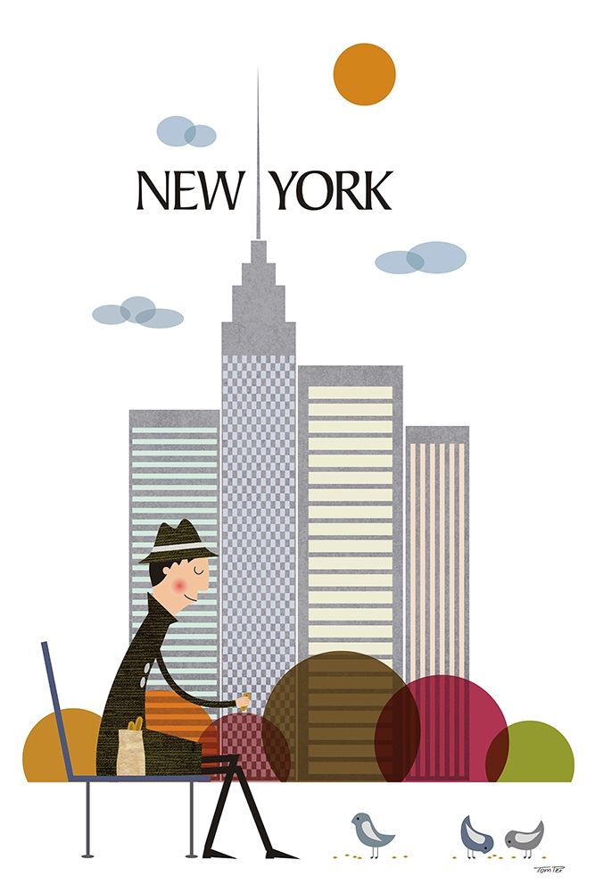 New York art print by Tomas Design for $57.95 CAD