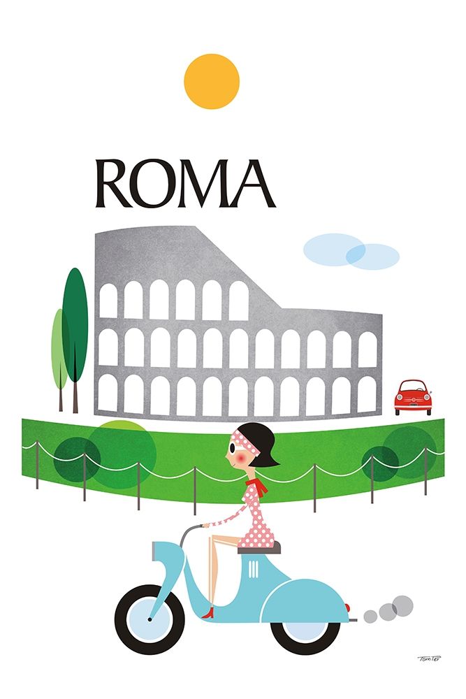 Roma art print by Tomas Design for $57.95 CAD