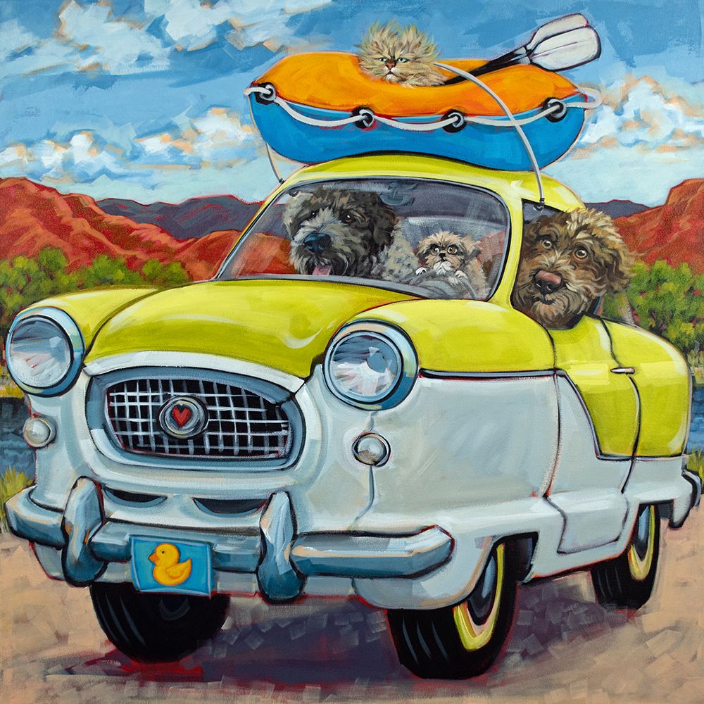 Cats Away art print by CR Townsend for $57.95 CAD