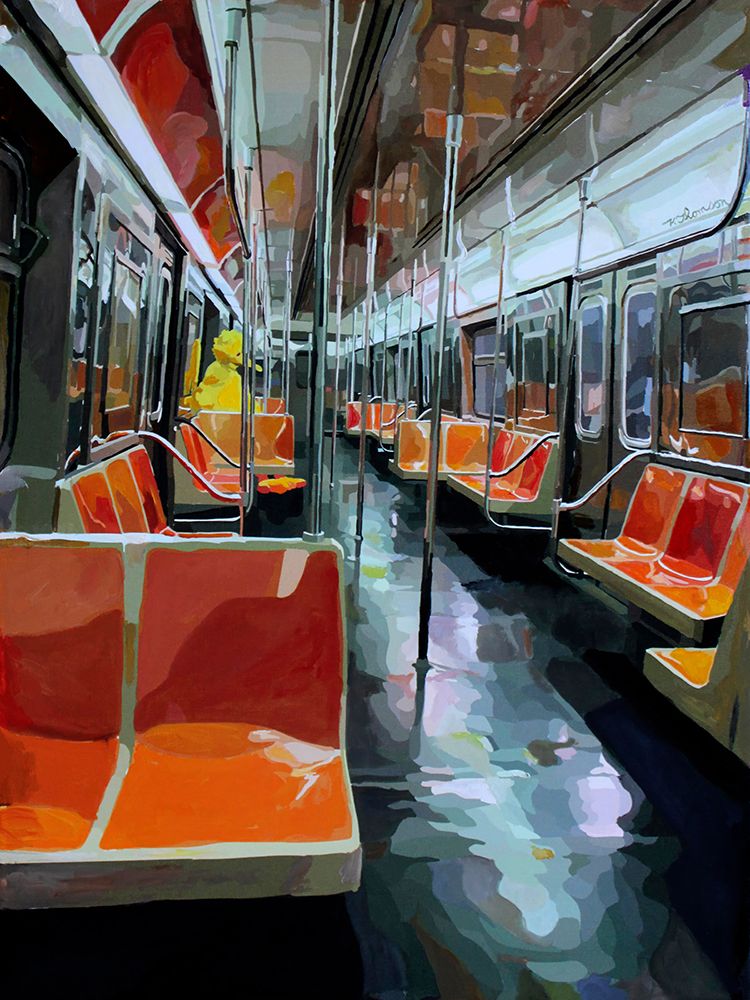 The Commuter art print by Keith Thomson for $57.95 CAD