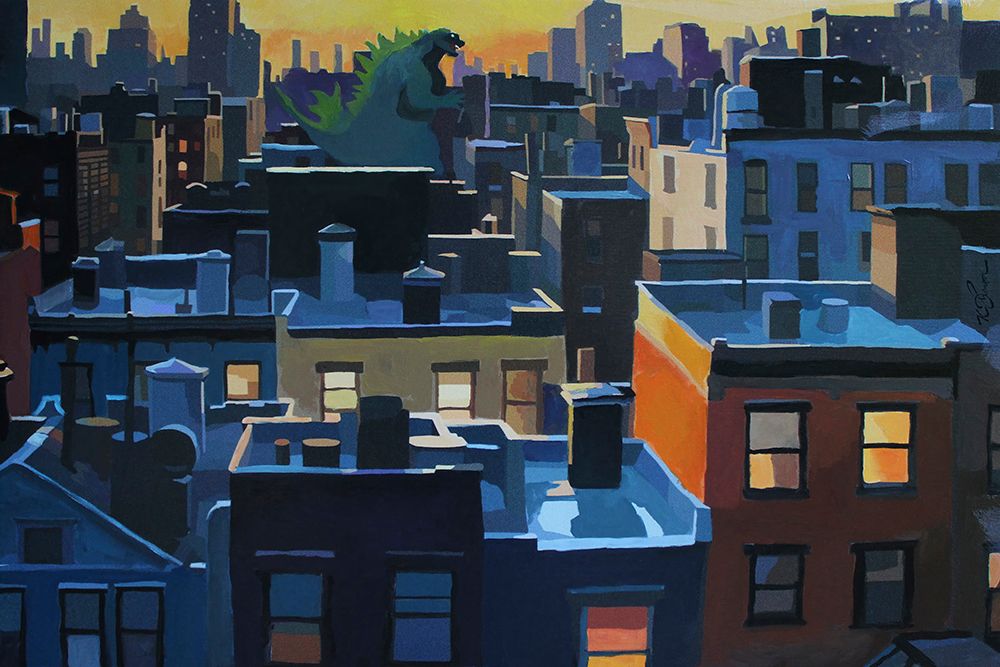 The Tourist art print by Keith Thomson for $57.95 CAD