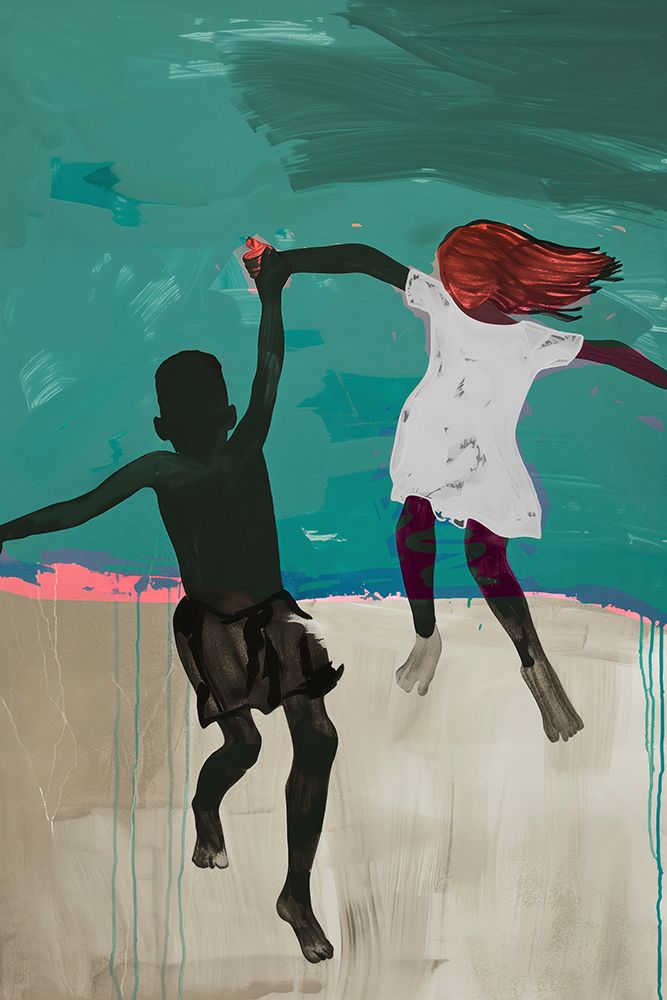 Wave Jumpers art print by A Tsoukanelis for $57.95 CAD