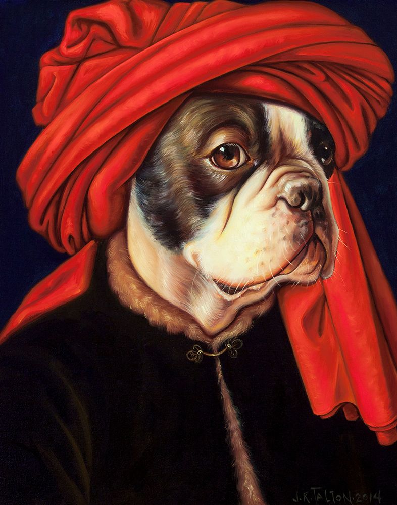Terrier Man art print by Jane R. Talton for $57.95 CAD