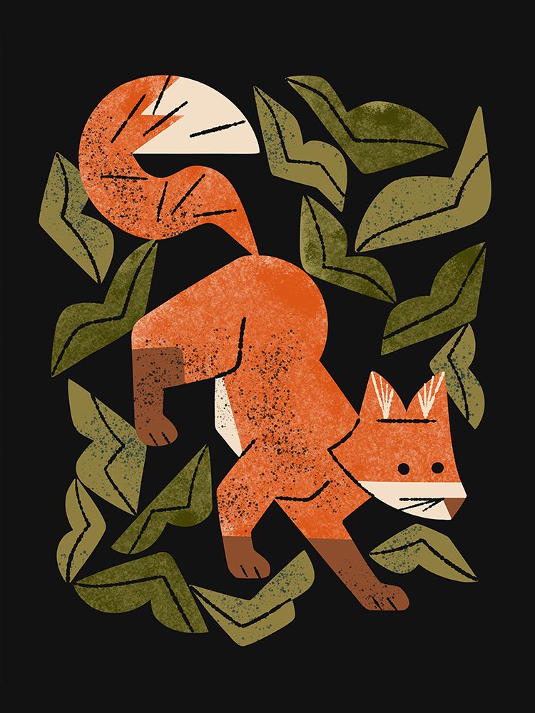 Fox in The Brush art print by Renea L. Thull for $57.95 CAD