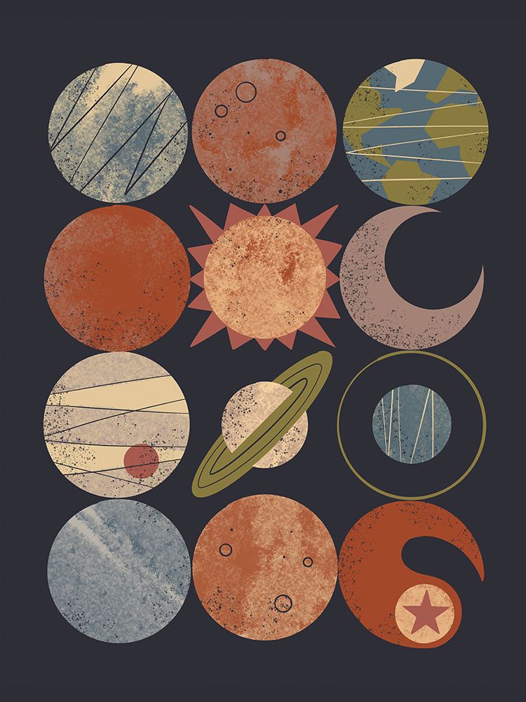 Home System Grid art print by Renea L. Thull for $57.95 CAD