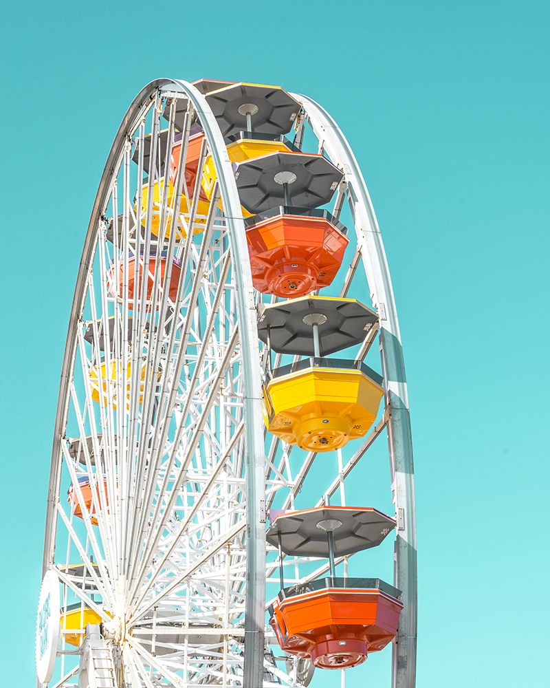 Pacific Wheel I art print by Carlos Vargas for $57.95 CAD