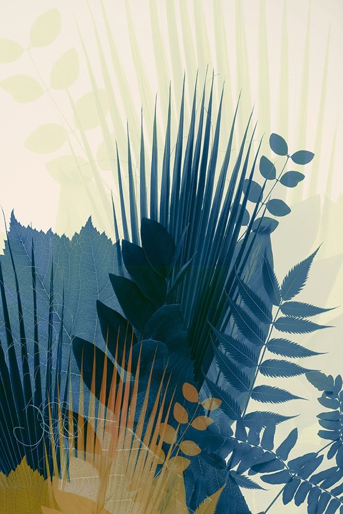 Welcome to the Jungle-Blue 1 art print by Ian Winstanley for $57.95 CAD