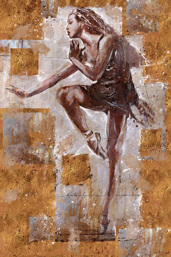 Jazz Dancer No. 1 art print by Marta Wiley for $57.95 CAD
