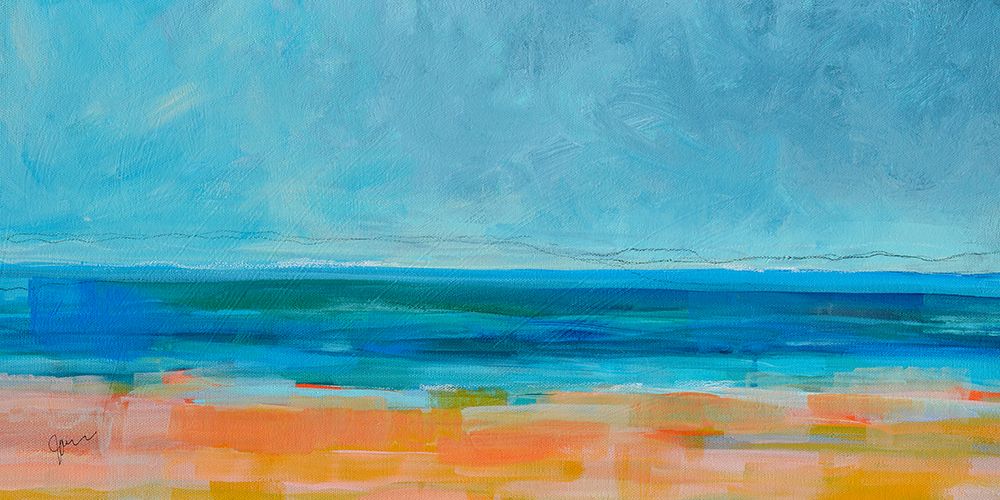 Just a Day at the Beach 1 art print by Jan Weiss for $57.95 CAD