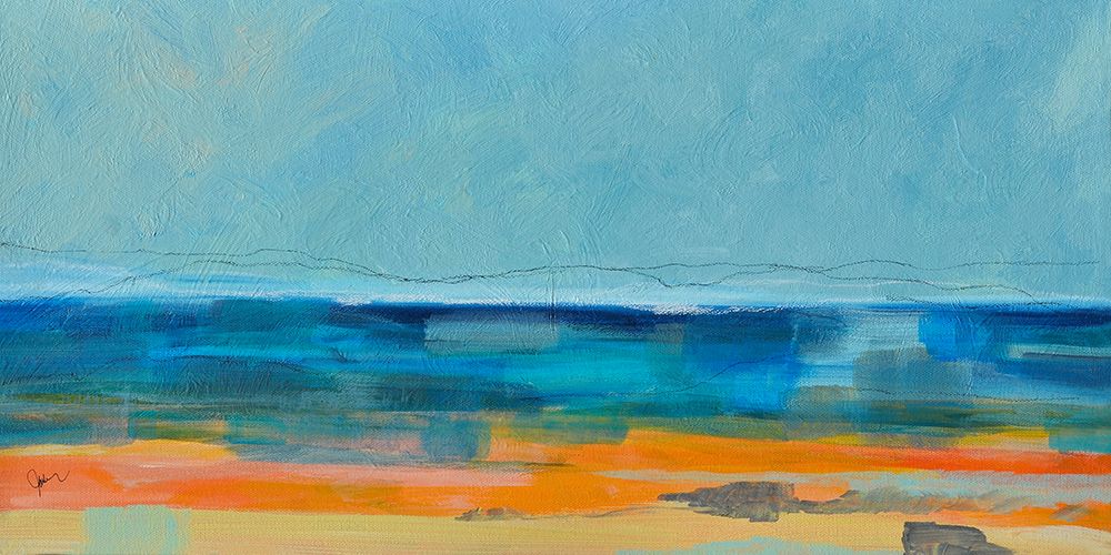 Just a Day at the Beach 2 art print by Jan Weiss for $57.95 CAD