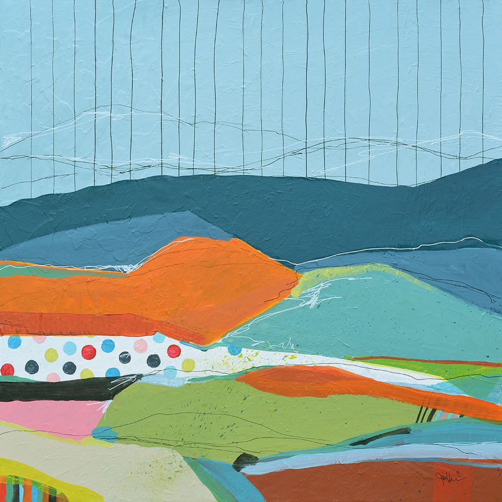 Colorfield No. 14 art print by Jan Weiss for $57.95 CAD