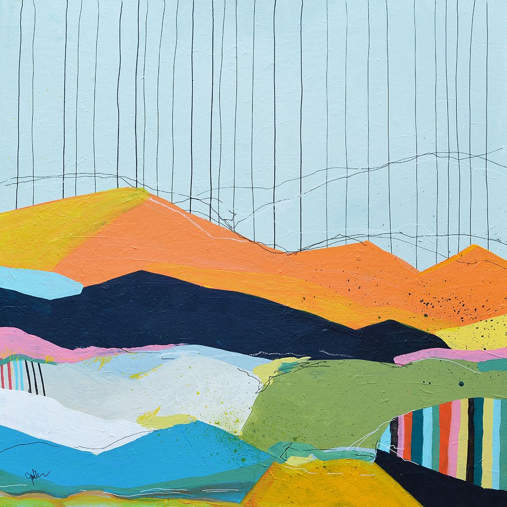 Colorfield No. 15 art print by Jan Weiss for $57.95 CAD