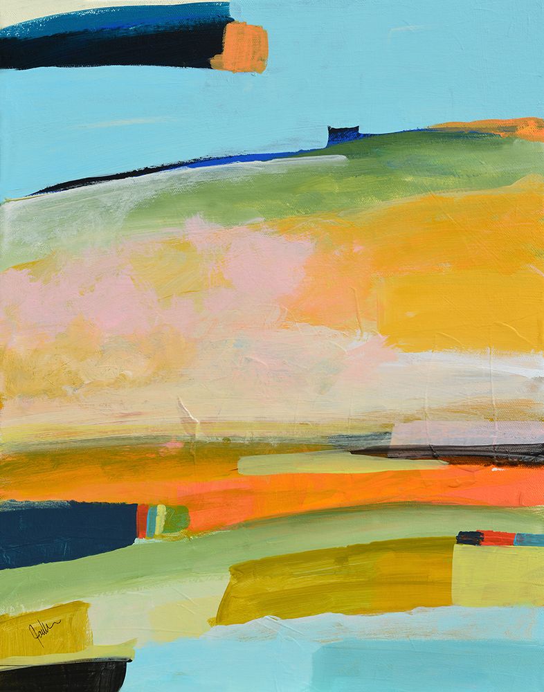 Colorfield No. 17 art print by Jan Weiss for $57.95 CAD