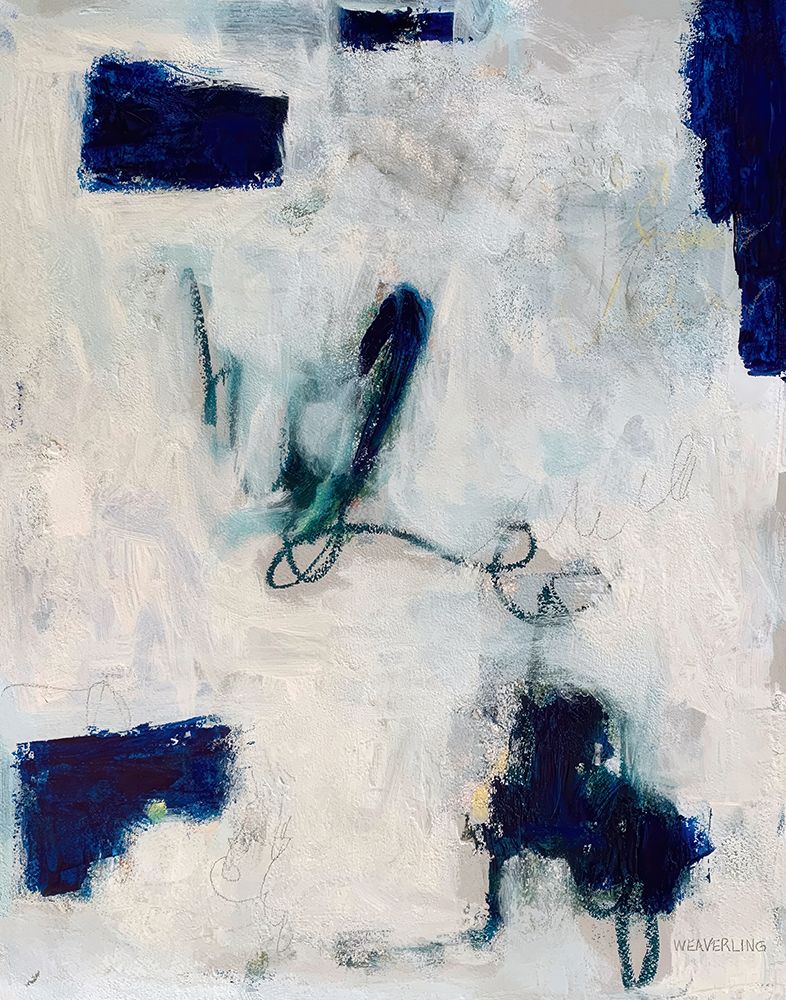 Drifting In Blue No. 2 art print by Julie Weaverling for $57.95 CAD