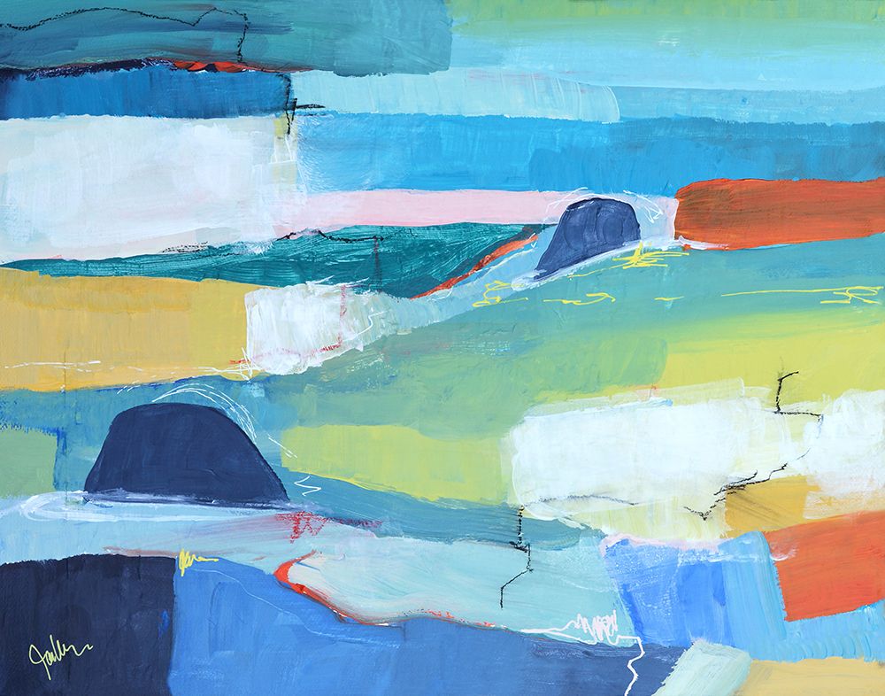 Colorfield 19 art print by Jan Weiss for $57.95 CAD