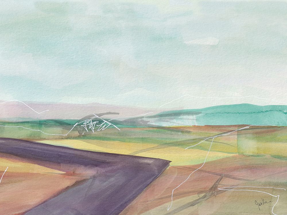 Soft Wanderings 2 art print by Jan Weiss for $57.95 CAD