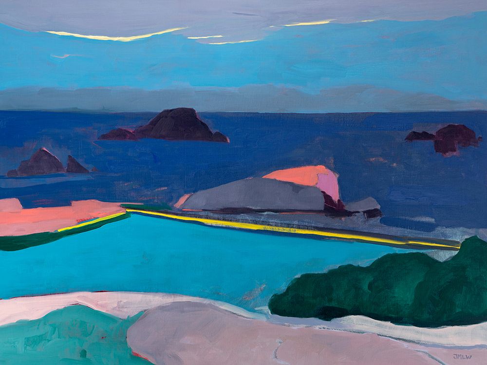 Seal Rocks art print by Jenny Wantuch for $57.95 CAD