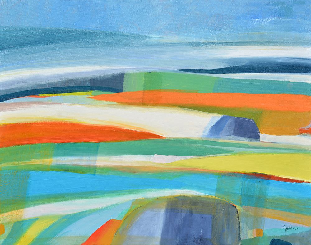 Drifting Horizons No. 1 art print by Jan Weiss for $57.95 CAD