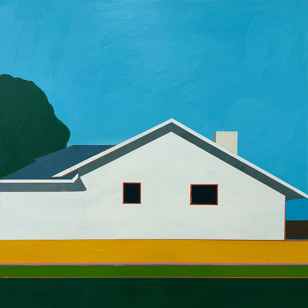 Sunkissed Suburbia 5 art print by Jan Weiss for $57.95 CAD