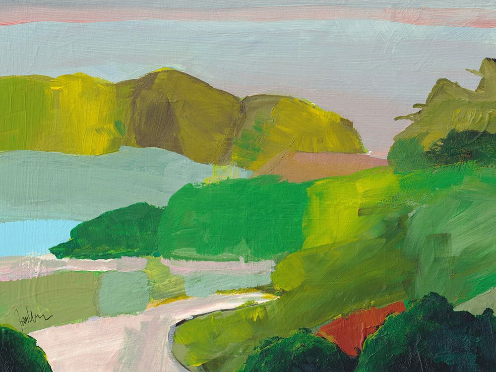 A Village In Provence art print by Jan Weiss for $57.95 CAD