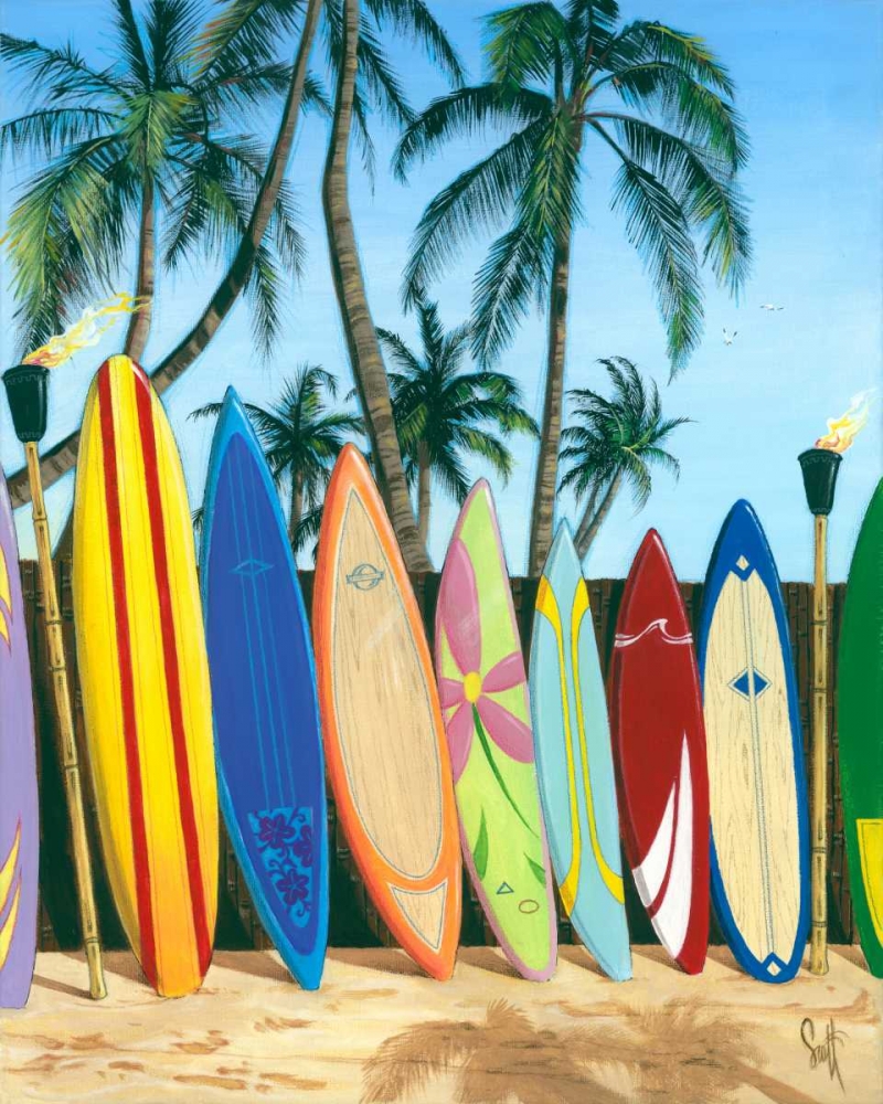 Bunch of Boards art print by Scott Westmoreland for $57.95 CAD