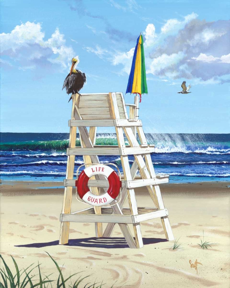 Pelican Perch art print by Scott Westmoreland for $57.95 CAD