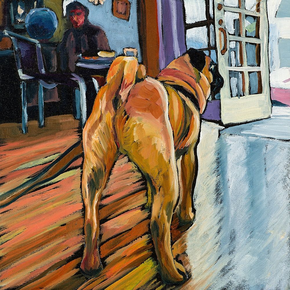 A Pugs View art print by Kathryn Wronski for $57.95 CAD