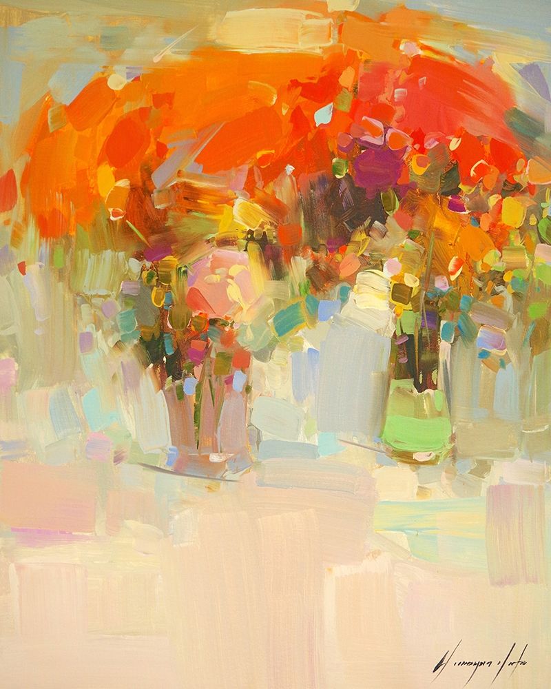 Vase of Yellow Flowers 1 art print by Vahe Yeremyan for $57.95 CAD