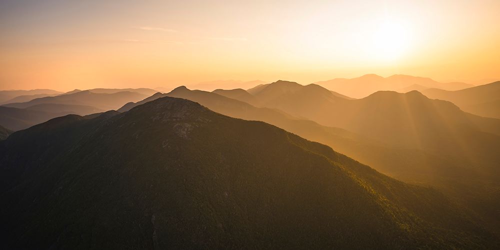 Sunrise Over the Adirondack High Peaks art print by Jonathan Zaharek for $57.95 CAD