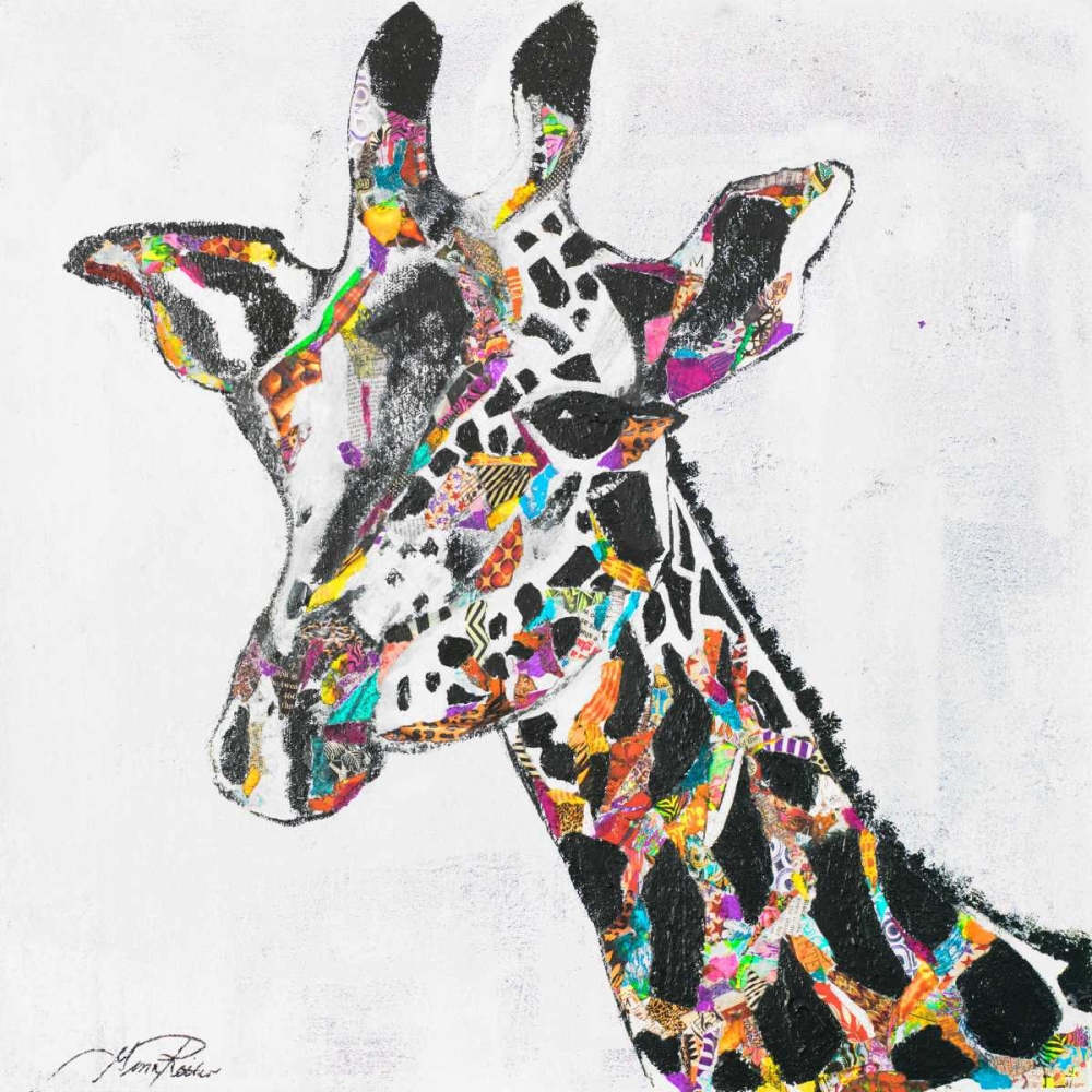 Safari Collage II art print by Gina Ritter for $57.95 CAD