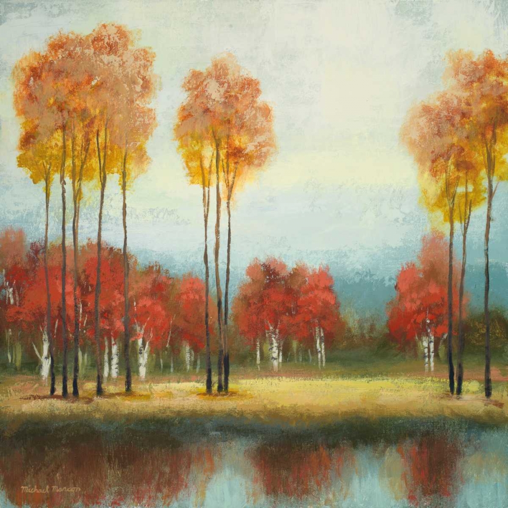 Autumn Reds I art print by Michael Marcon for $57.95 CAD
