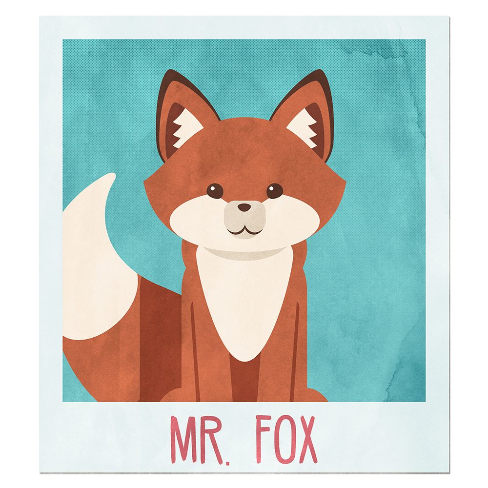 Mr. Fox Selfie art print by SD Graphics Studio for $57.95 CAD