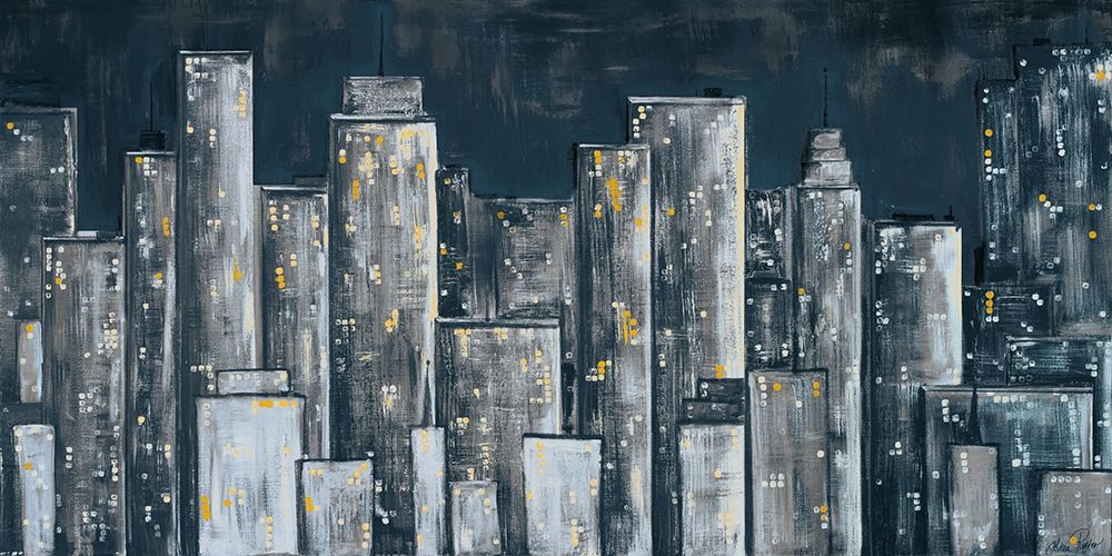 City Eclipse art print by Gina Ritter for $57.95 CAD