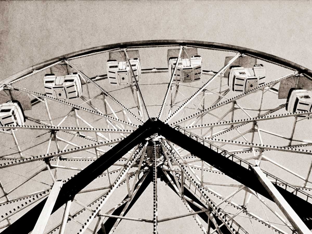 Ferris Wheel art print by Gail Peck for $57.95 CAD