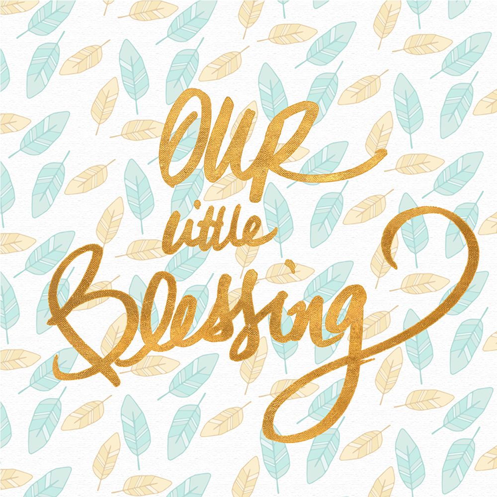 Our Little Blessing art print by SD Graphics Studio for $57.95 CAD