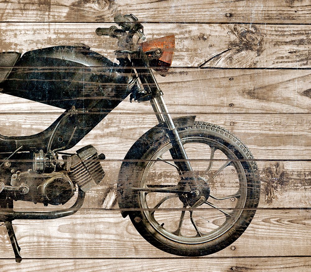 Antique Moped art print by Shelley Lake for $57.95 CAD