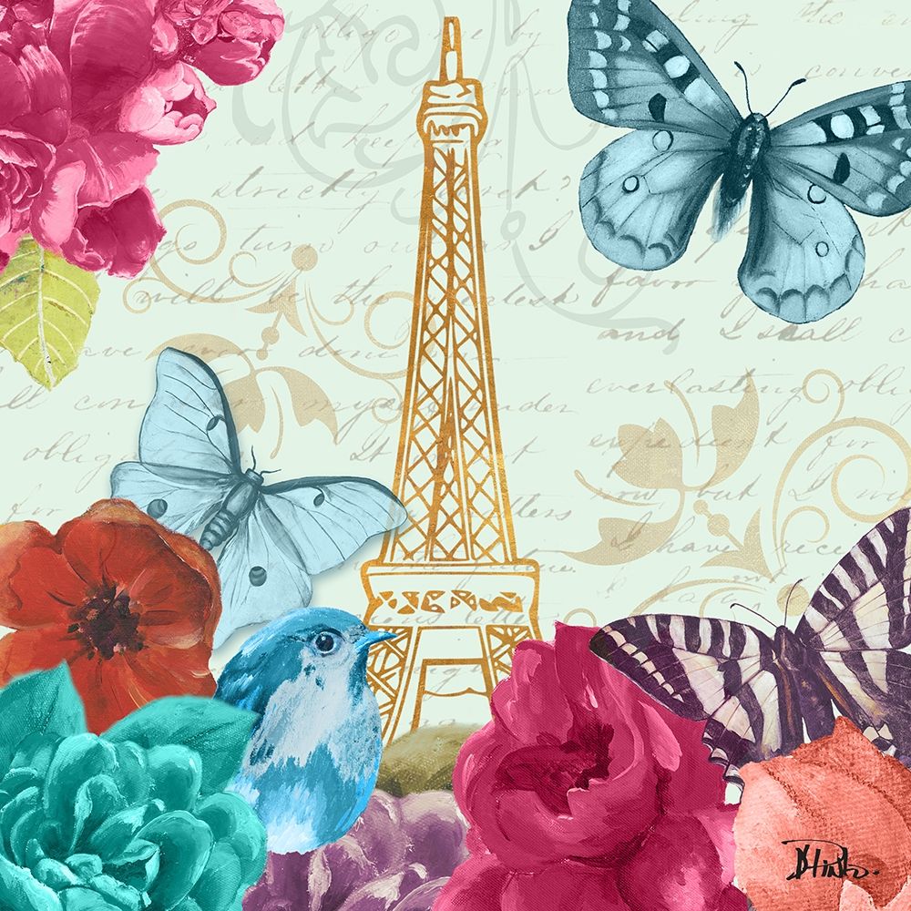 Belles Fleurs Ã  Paris I art print by Patricia Pinto for $57.95 CAD