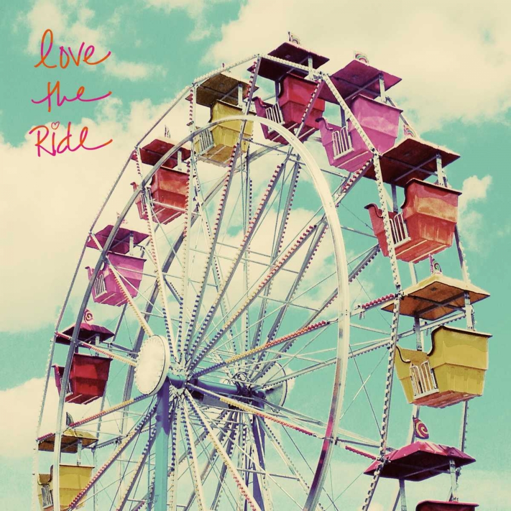 Love the Ride art print by Lisa Hill Saghini for $57.95 CAD