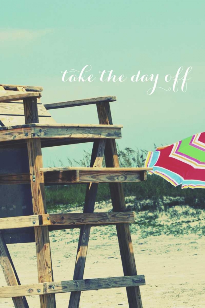Take the Day Off art print by Gail Peck for $57.95 CAD