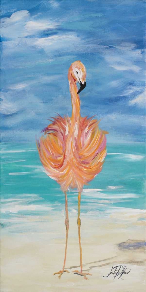 Flamingo I art print by Julie DeRice for $57.95 CAD