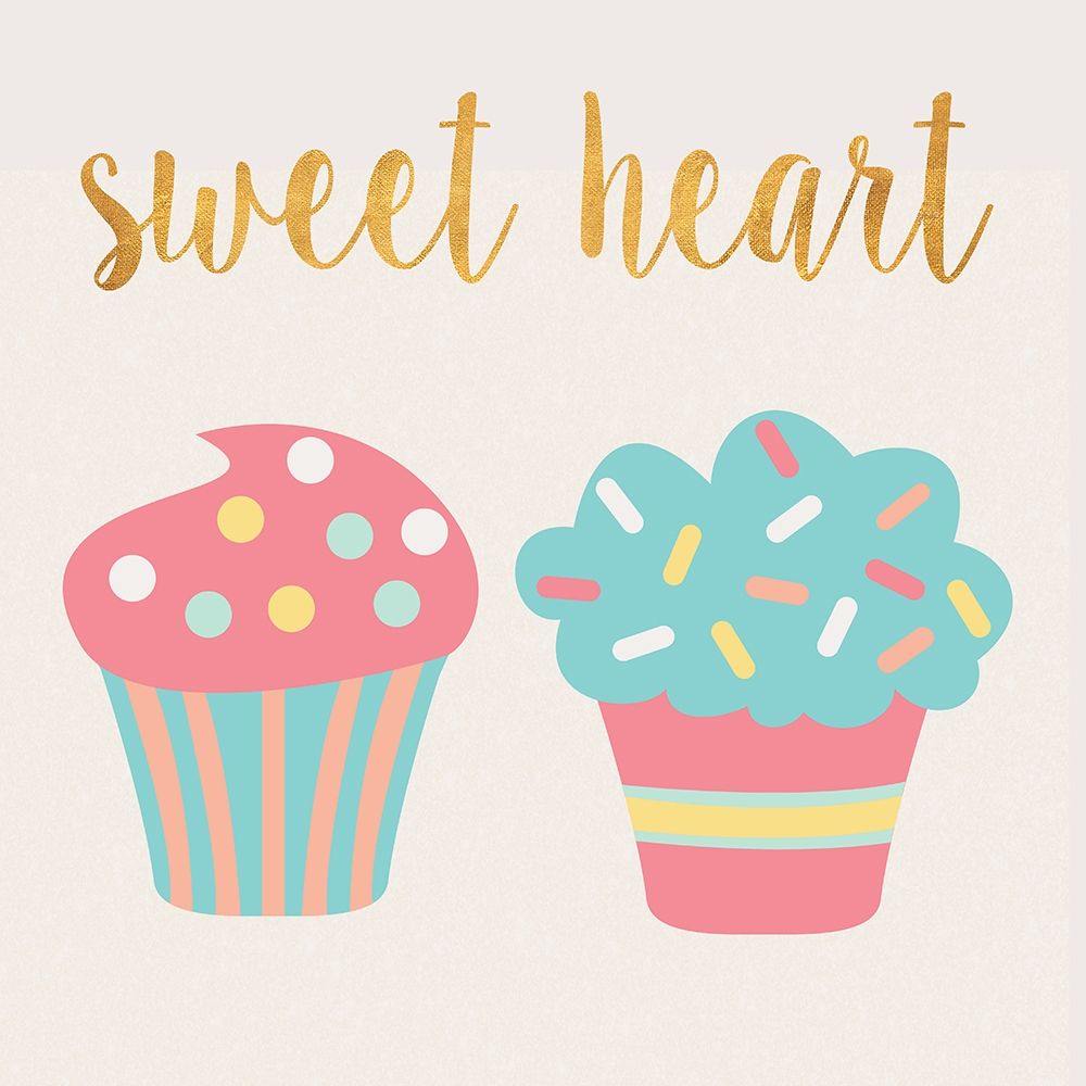 Cupcakes II art print by SD Graphics Studio for $57.95 CAD
