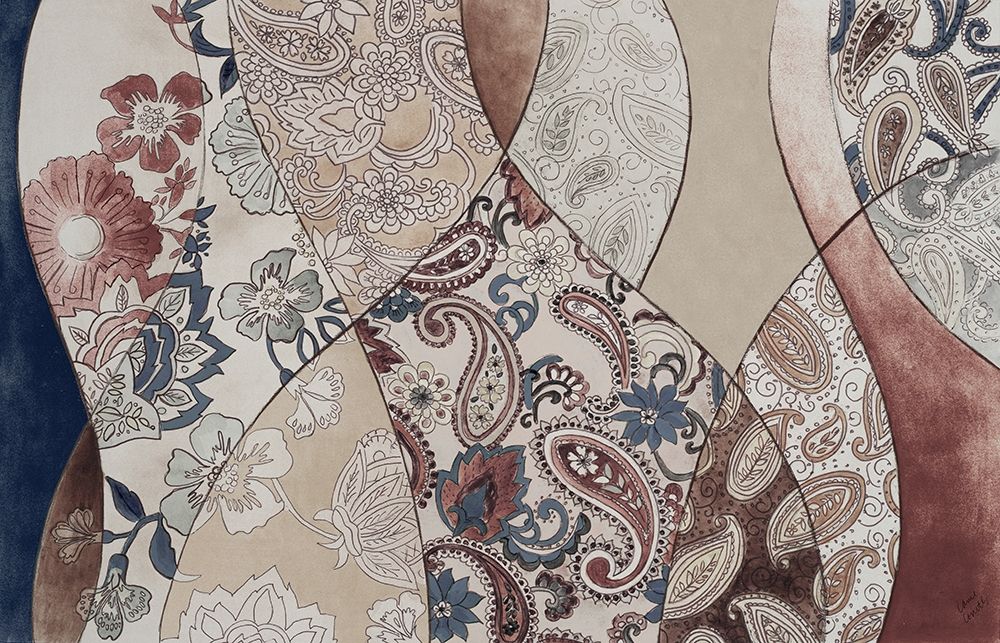 Neutral Paisley Coalescence art print by Lanie Loreth for $57.95 CAD