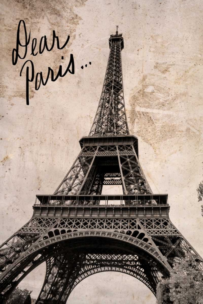 Dear Paris art print by Emily Navas for $57.95 CAD