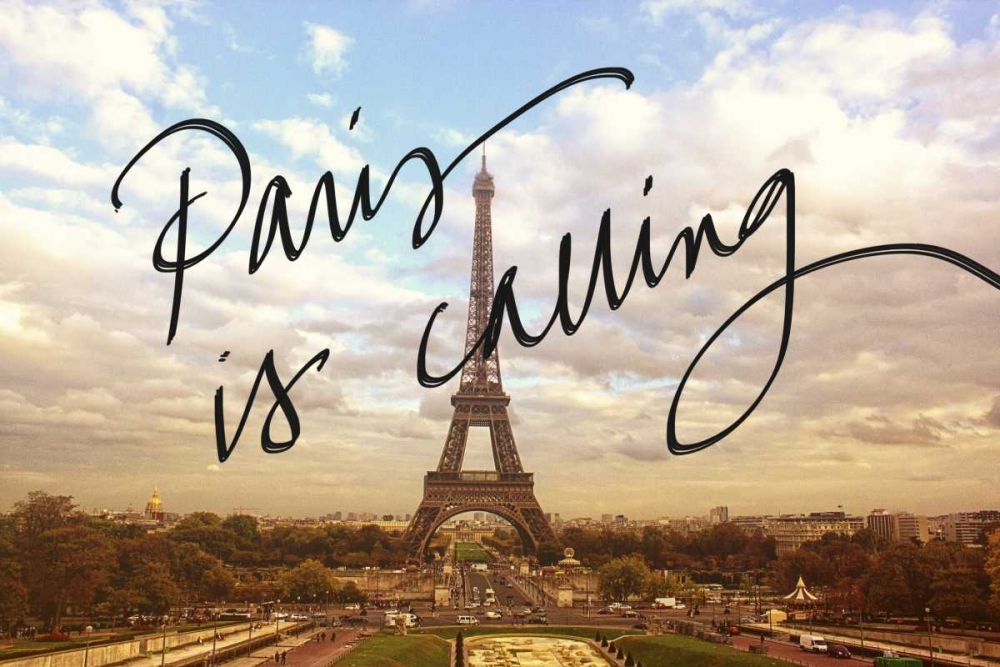 Paris is Calling art print by Emily Navas for $57.95 CAD