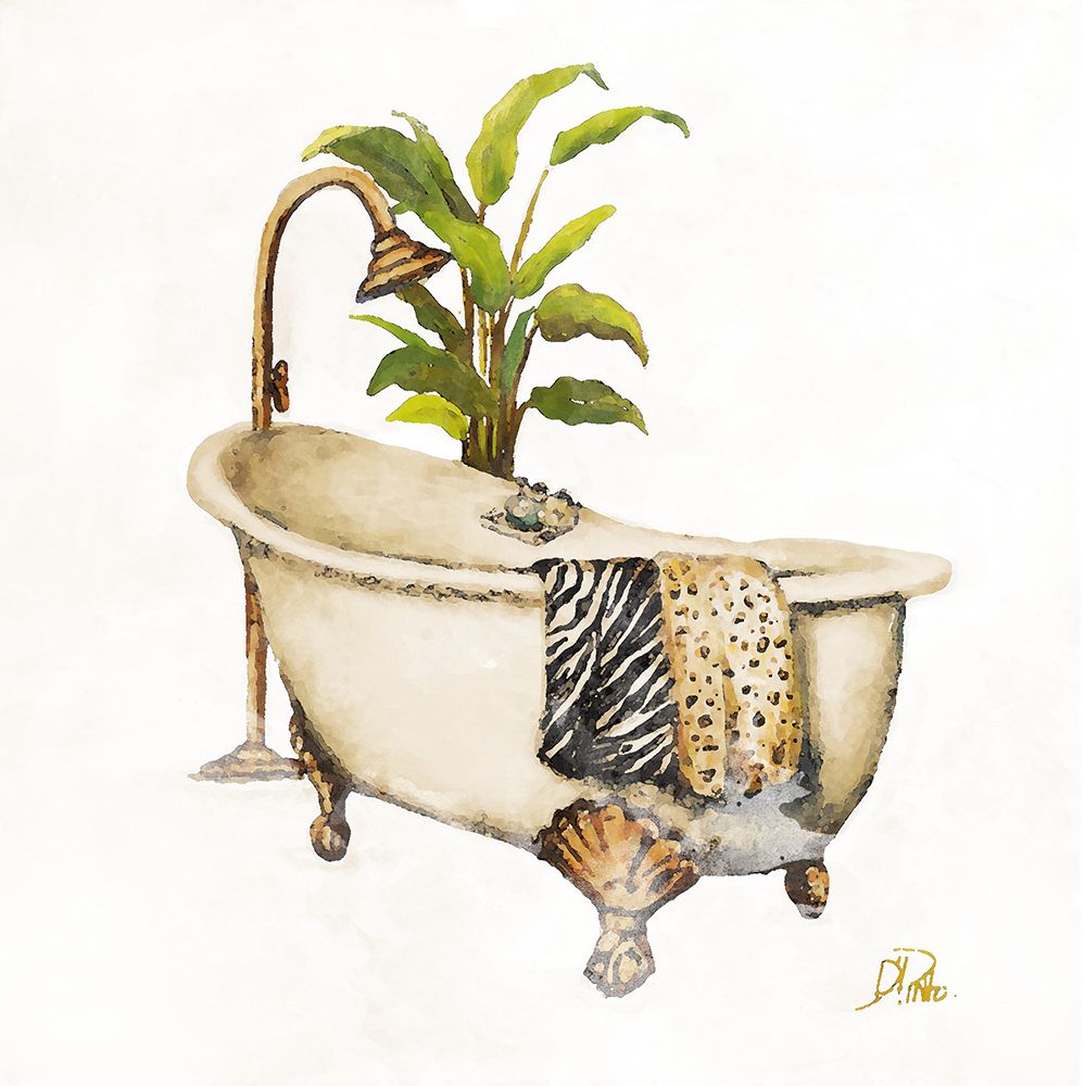 Le Tub I art print by Patricia Pinto for $57.95 CAD