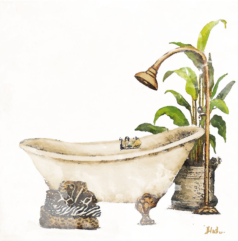 Le Tub II art print by Patricia Pinto for $57.95 CAD