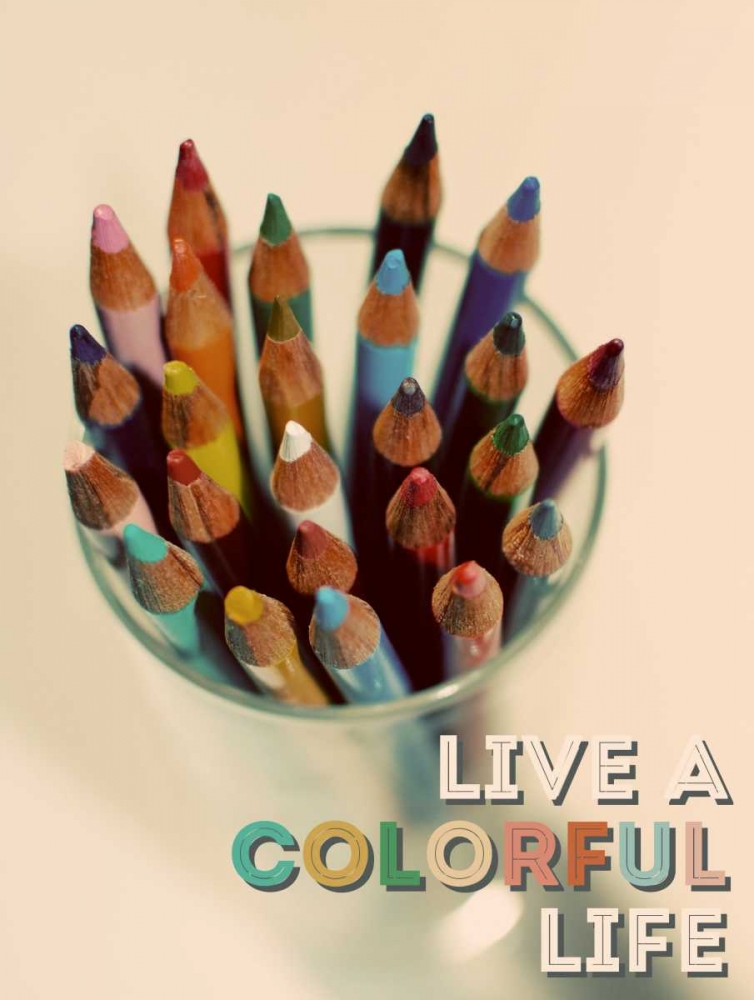 Colorful Life art print by Gail Peck for $57.95 CAD