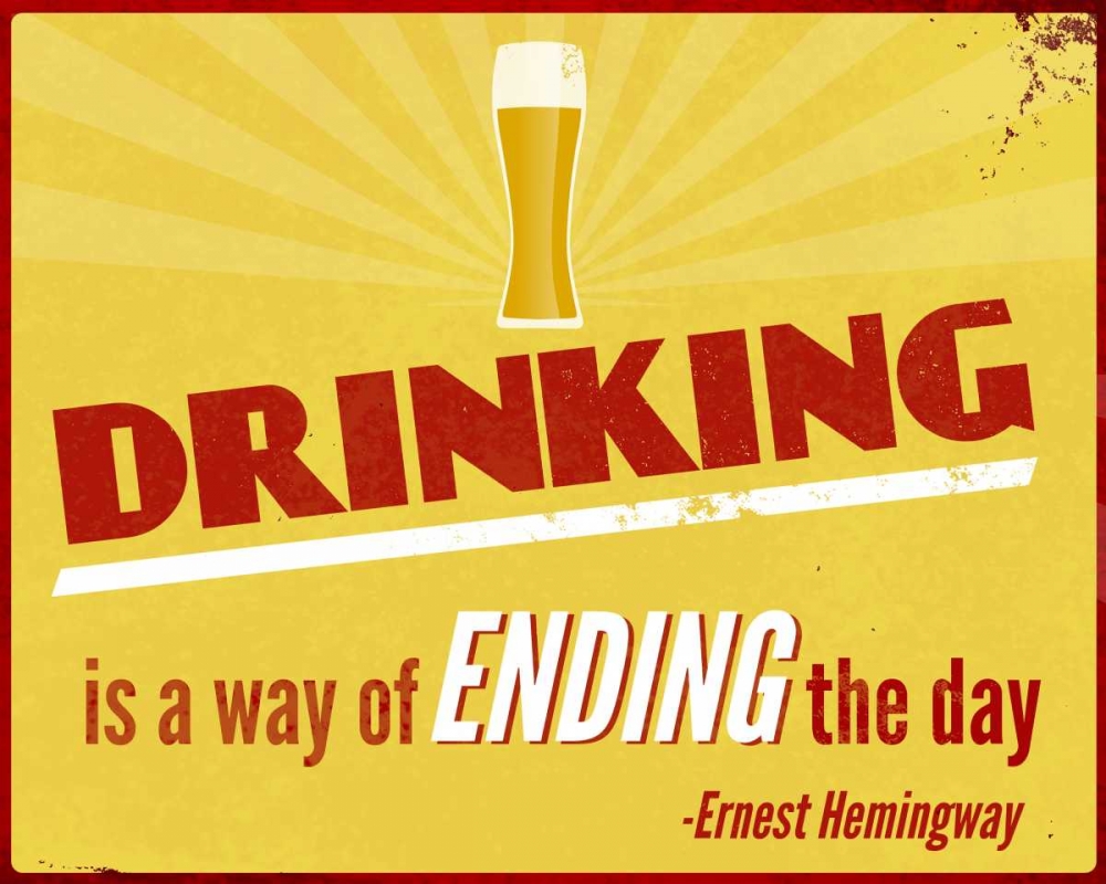 Drinking Inspiration II art print by SD Graphics Studio for $57.95 CAD