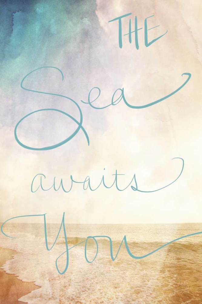 The Sea Awaits You art print by Susan Bryant for $57.95 CAD